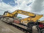 Side of used Excavator
